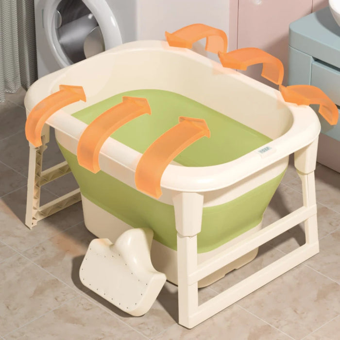 Comfortable Foot Bath Folding Cubeteras Body Wash Tub Bucket Water Large Container Swimming Fomentation Machine Bathtub Portable