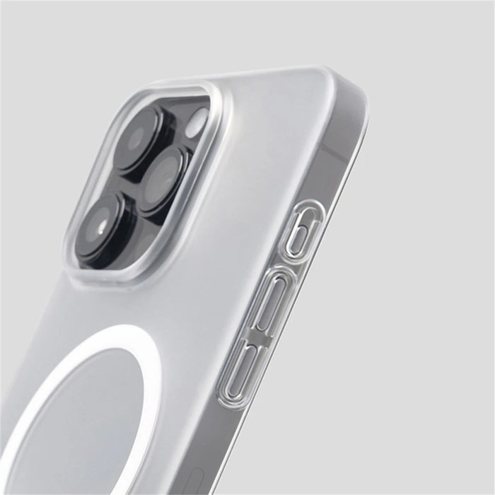 Ultra Thin Matte Magnetic Wireless Charge Case For iPhone 15 14 13 12 11 Pro Max Plus For Magsafe Translucent Hard PC Back Cover