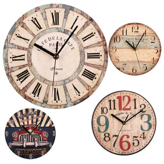 Wall Wooden Clocks Brief Design Silent Home Cafe Office Wall Decor Clocks for Kitchen Wall Art  Large Wall Clocks 23cm
