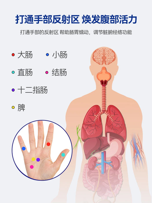 Abdominal massager, automatic stone kneading instrument, belly rubbing artifact, promote gastrointestinal peristalsis