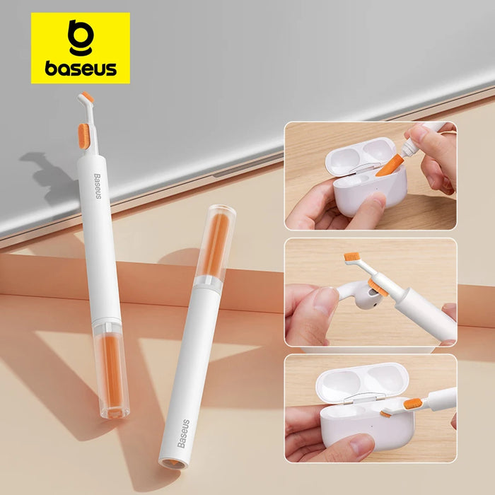 Baseus Cleaning Brush Bluetooth Earphones Cleaning Tool Cleaner Kit for Airpods Pro Earbuds Case Cleaner Kit Clean Brush Pen