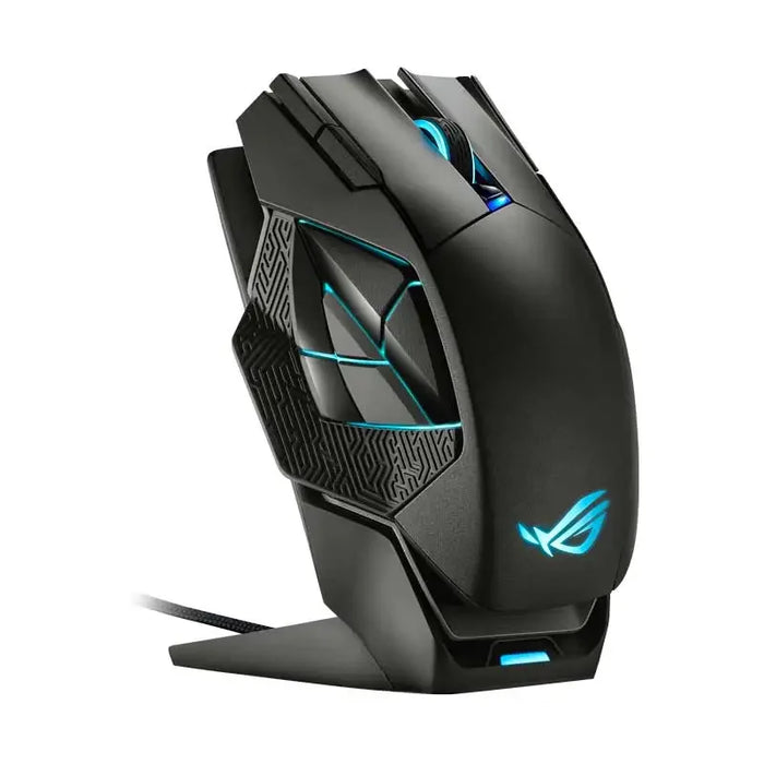 ASUS ROG Spatha X Wireless Gaming Mouse With Magnetic Charging Stand 19000DPI Sensor