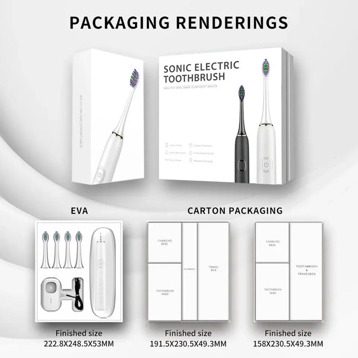 High Quality Electric Sonic Toothbrush Rechargeable Toothbrush China Shenzhen Smart Electric Toothbrush