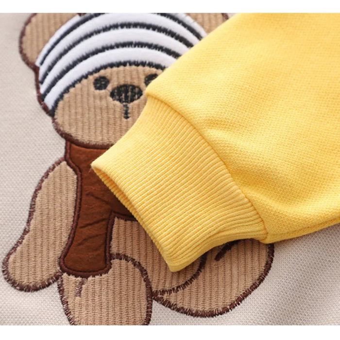 New Spring Autumn Baby Girls Clothes Suit Children Boys Cartoon T-Shirt Pants 2Pcs/Sets Toddler Casual Costume Kids Tracksuits