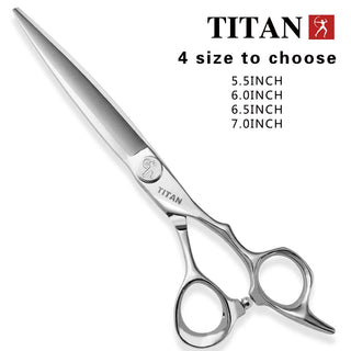 Titan 6inch cut well hair dressing professional barber hair scissors for hair