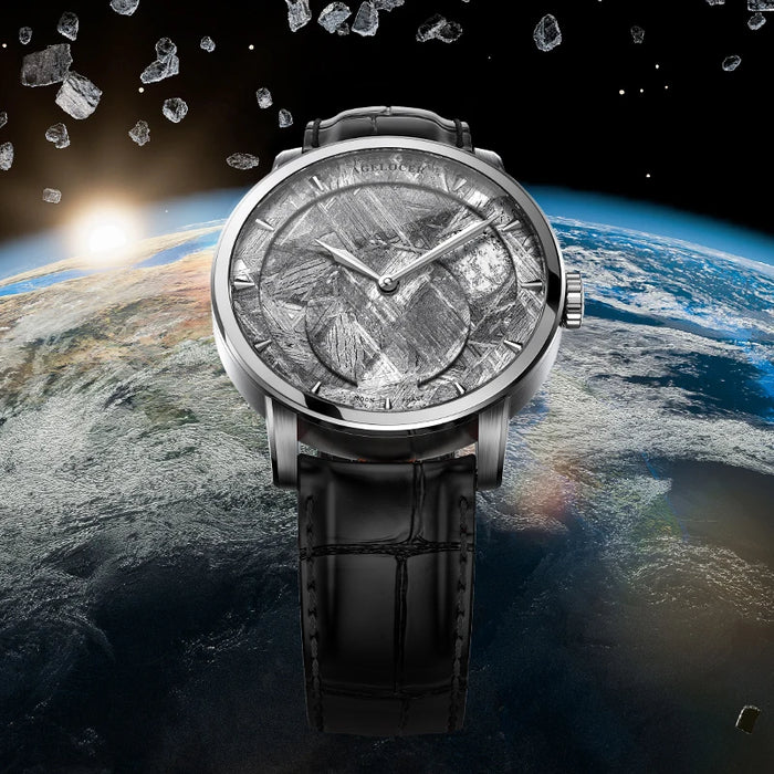 AGELOCER Switzerland Designer Meteorite dial Luxury Watch Top Brand Mens Automatic Sapphire Watches Mechanical Power Reserve 80h