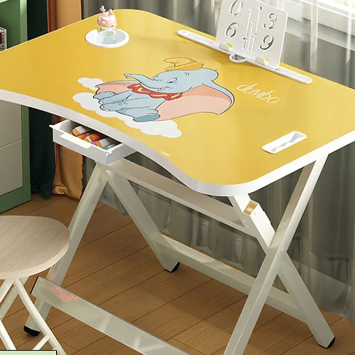 Childrens Ergonomic Desk Chairs Minimalist Drawers Painting Table Children Writing Table White Avec Chaise Home Furniture