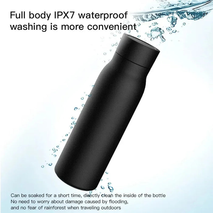 Tuya Smart Bottle With App 304 Stainless Steel 600ml Temperature Display Water Cup Tracking Drinking Data