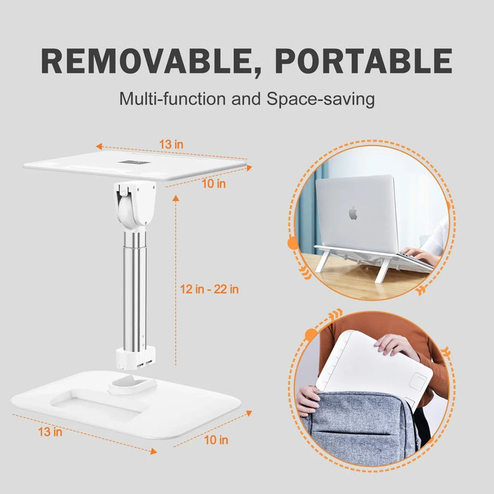 Eary Portable Laptop Stand for Desk Adjustable Height Table Desk for Macbook Air Pro Xiaomi Tablet PC Cooling Notebook Stand