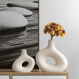 Vases Ceramic Vase Home Decor Room Decor Vase Ornament Modern Wedding Decoration Desktop Art Flower Decorations Concise