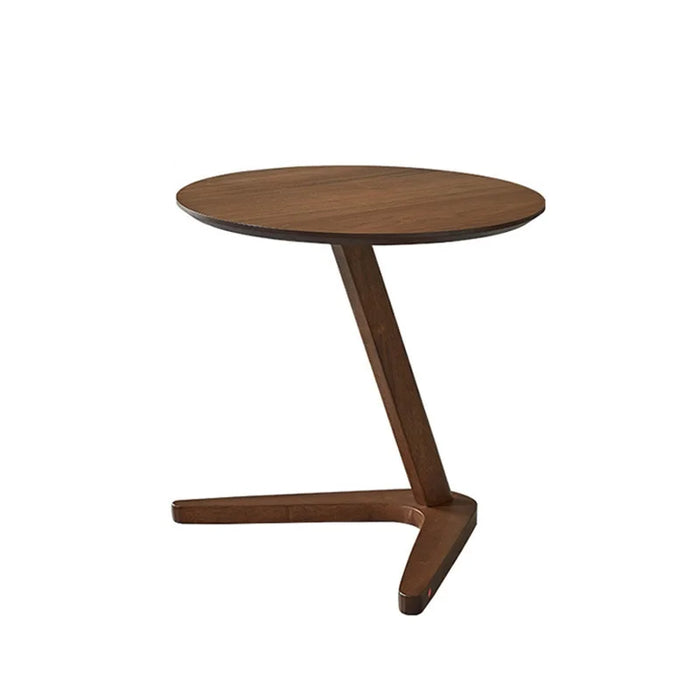 Household Nordic Solid Wood Small Coffee Table Multifunctional Creative Round Side Table Leisure Tea Table Living Room Furniture