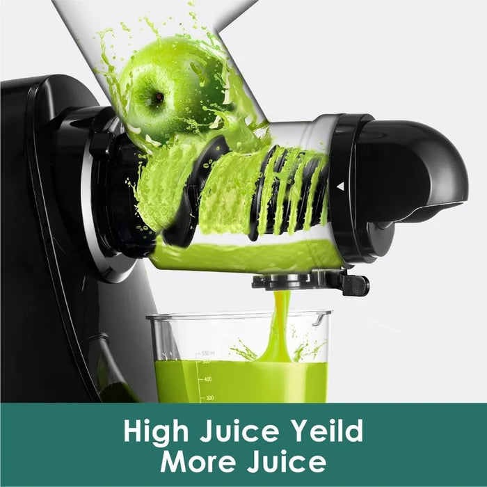 Masticating Slow Juicers, 3-inch Wide Feeding Chute Cold Press Juicer, Celery Juicer, Juicer Machines Vegetable and Fruit