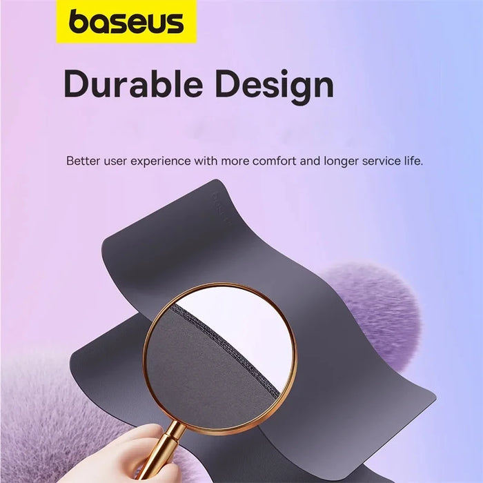 Baseus Mouse Pad  PU Leather Gamer Cabinet  26*21cm Waterproof Mousepad Non-Slip Desk Mat for Pc Gamer Desk Accessories