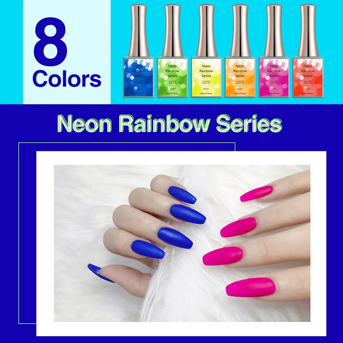 16ml CANNI Pink Color Collection Nail Gel Polish Light Pink Venalisa Supply Neon Gel Polish Lacquer Full Coverage Semi Permanent