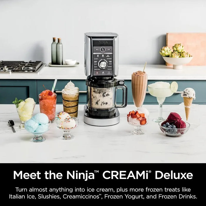 Ninja NC501 CREAMi Deluxe 11-in-1 Ice Cream & Treat Maker for Ice Cream