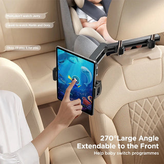 Joyroom Telescopic Car Phone Holder Tablet Holder Anti Shake Tablet Mount 4.7-12.9 inch Universal Phone Stand for iPhone iPad