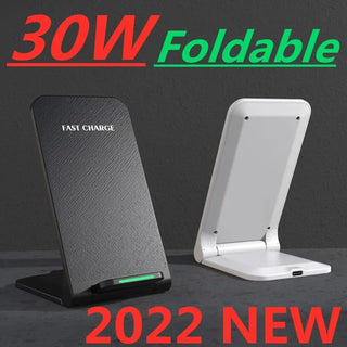 30w Wireless Charger Fast Charging Station For Doogee S89 Pro Xiaomi Poco F5 Pro Nokia Lumia 930 Doogee s80 infinix Airpods Pro