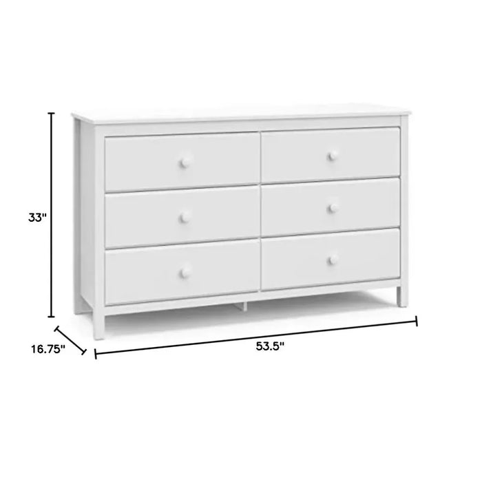 6 Drawer Dresser For Nursery Dresser Drawer Organizer Dressing Table Comfortable With Drawers for Bedrooms Beds and Furniture