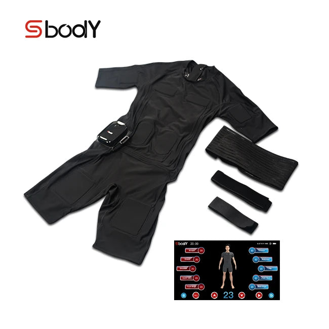 SBODY Personal Trainer Dry suit ems fitness machine / Body training vest