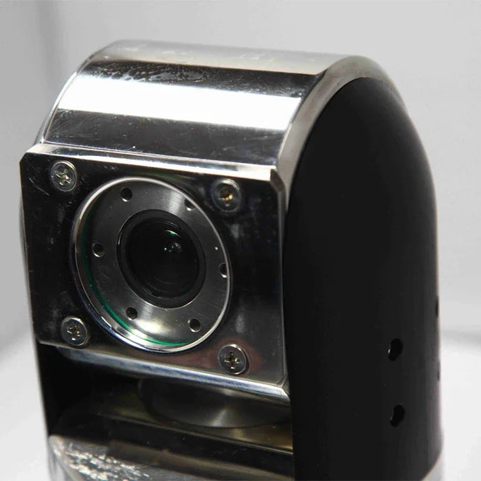 High-definition rotating stainless steel camera that can take pictures or video underwater