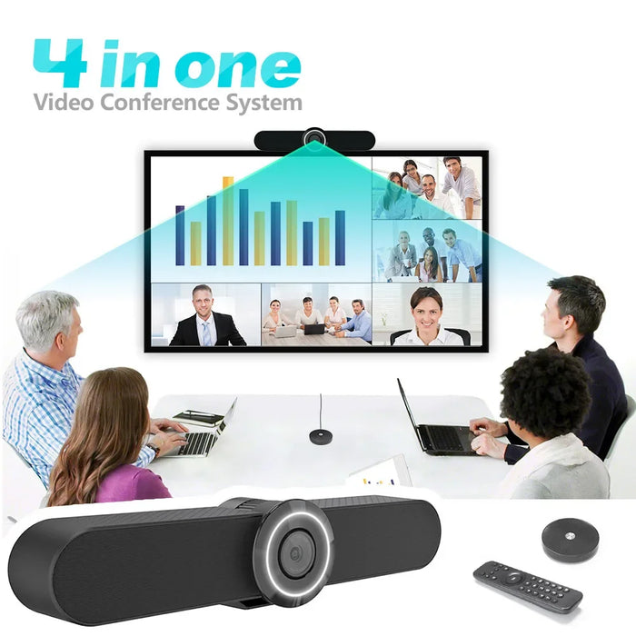 all in one Android 9.0 4K Voice Player  conference room camera suppliers zoom Voice Player  conference camera system 4k hd