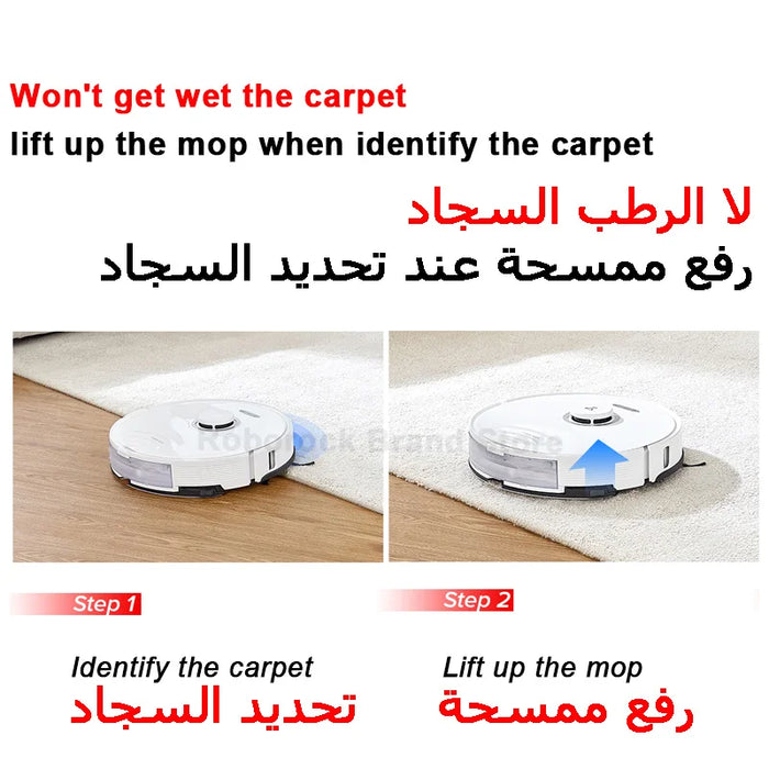 Roborock S8 Robot Automatic Sweep Carpet Dust Robotic Collector Mopping Sweeping for Home Upgraded of S5 Max