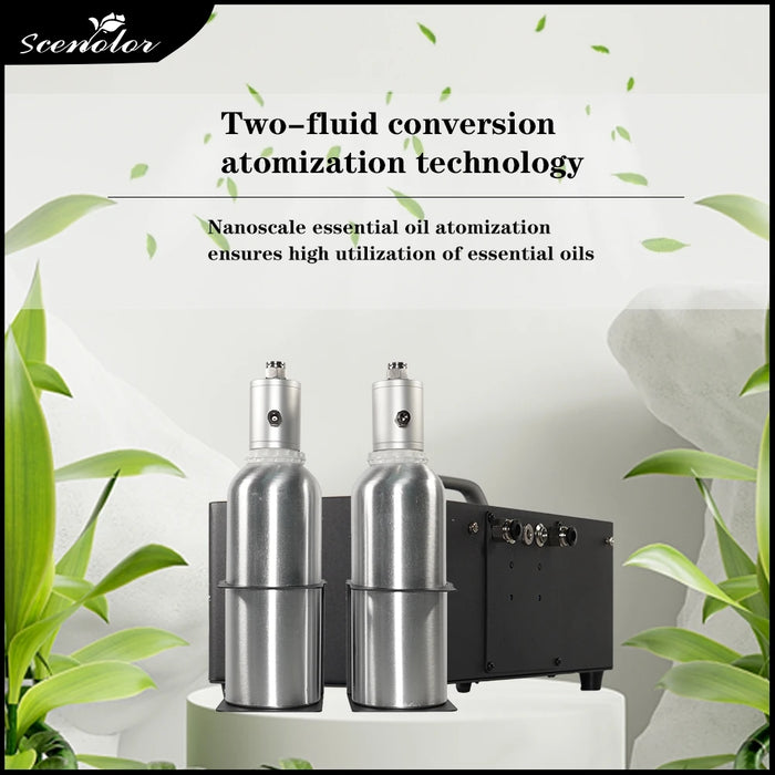 8000m³ HVAC System Fragrance Machine Essential Oil Air Diffuser Intelligent Bluetooth APP Control For Hotel Bar Club