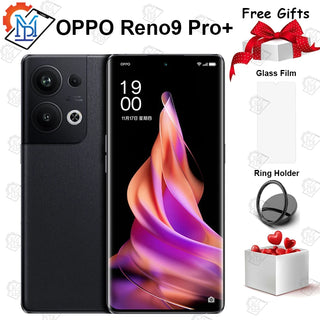 Original Oppo Reno9 Pro+ Plus 5G Mobile Phone 6.7 Inches 120Hz Screen Snapdragon 8+ Gen 1 Octa Core 80W SuperCharge Smartphone