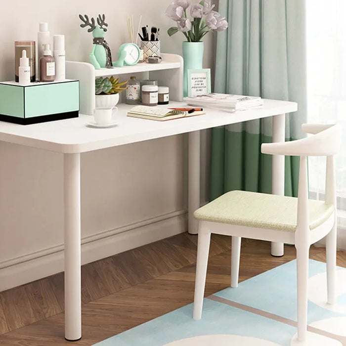 Creativity Dining Tables Aesthetic Writing Desk White Side Table Minimalist Drawers Escritorios Infantiles Home Furniture