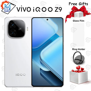 Original Vivo IQOO Z9 5G Mobile Phone 6.78" AMOLED 144Hz Screen Snapdragon 7 Gen 3 Octa Core Battery 6000mAh NFC Smartphone