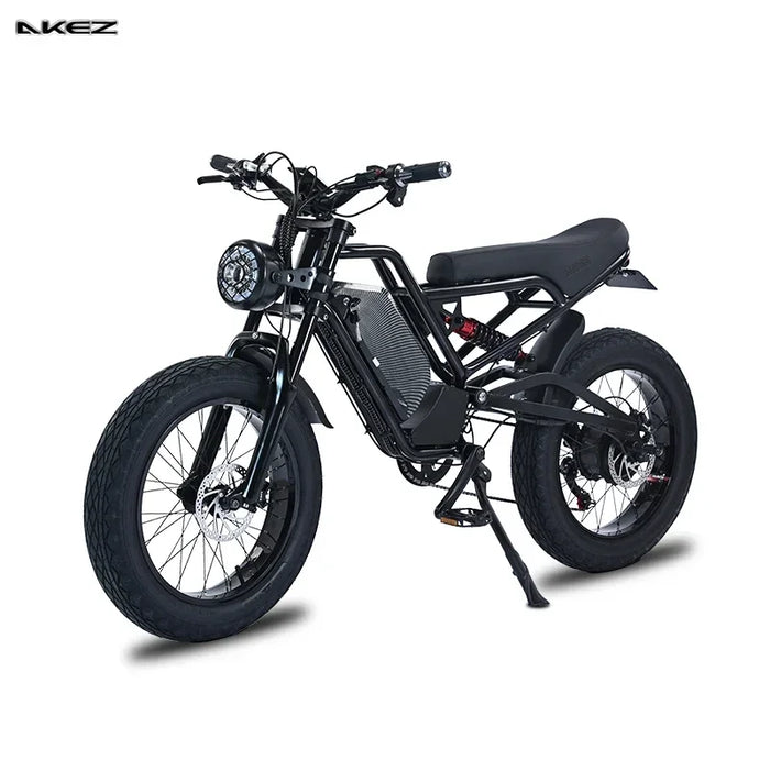 USA Stock Ebikes Full Suspension 1500W 48V 18AH Removable Battery Fat Tire Electric Bicycle Hydraulic Brake Adults Electric Bike