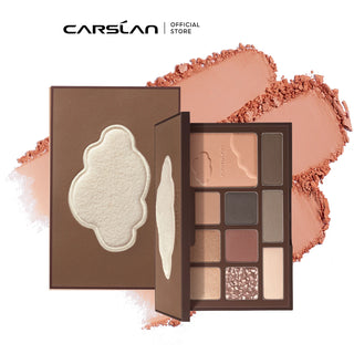 CARSLAN Autumn Winter Limited 10 Colors Multi Eyeshadow Pallete Blush Contour Highlighter