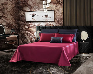 4/6/9Pcs Luxury Soft 1000TC Egyptian Cotton Premium Wine Red Bedding sets Double US King Super King Duvet Cover Pillowcase Sheet
