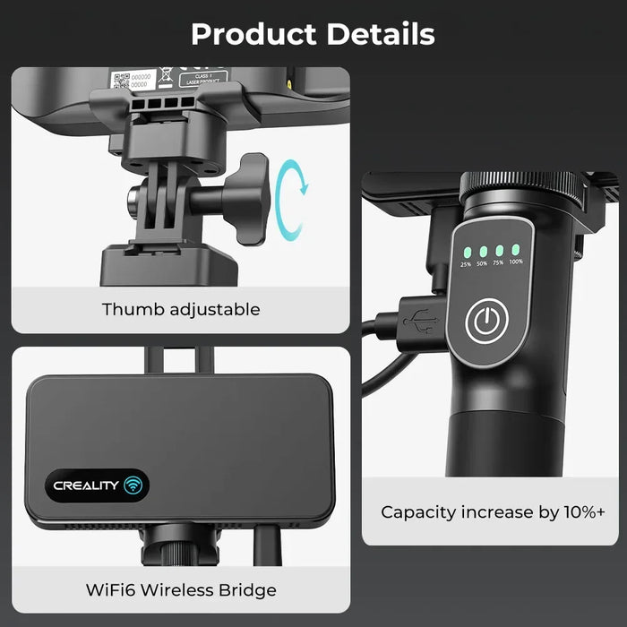 CREALITY Upgrade Kit for Wireless Scanning for CR-Scan Ferret/ Ferret SE WiFi6 Wireless Bridge Support Win/MAC/iOS/Android