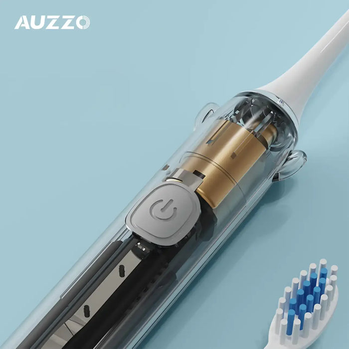 Ultrasonic Fashion Smart Sonic Kids Children's Electric Toothbrush With 6 Brush Heads 5 Modes