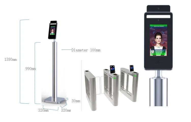 2020 New face recognition time attendance system facial recognition attendance system