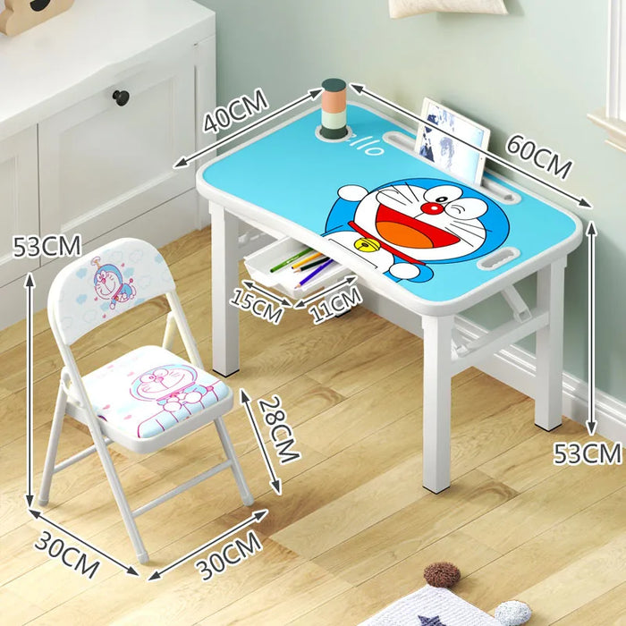 creativity Computer Tables Children Plastic China Folding Table makeup Minimalist Table Enfant Avec Chaise Kids Furnitures