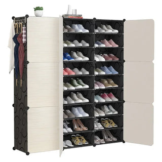 factory direct multi-layer combination shoe rack, dustproof storage, shoe cabinet, school dormitory, simple storage rack