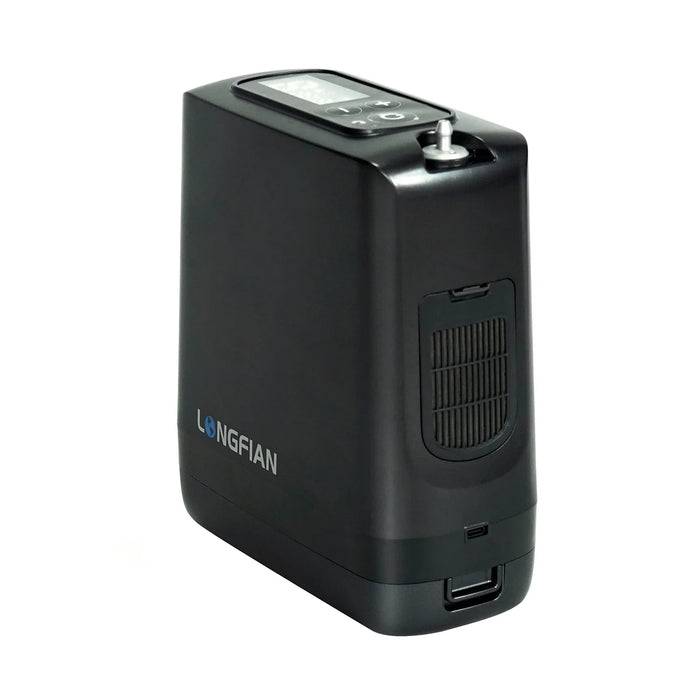 4hrs in-Built Light Lithium Ion Battery Working 3L Portable Smart Continuous Flow Oxygen Concentrator