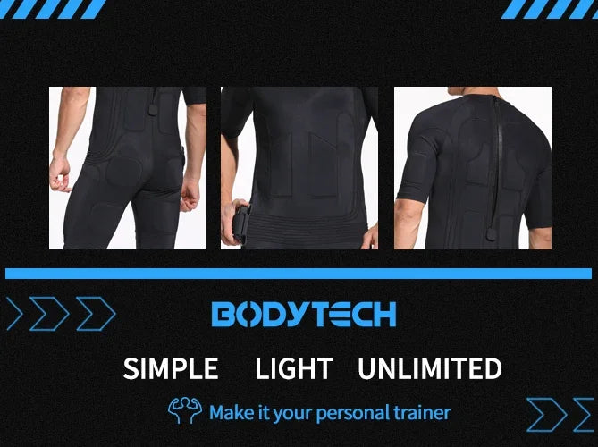 high intensity ems wireless suit Ems training clothes with ski electrode