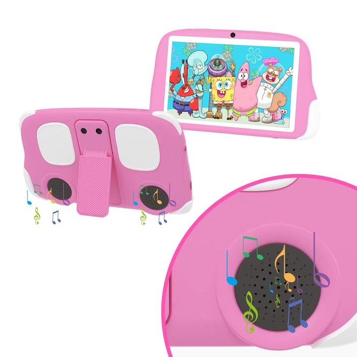 New Design 8 inch tablet android12 PC 4500mAh 2GB RAM 32GB ROM Children Learning kiddies tablets Kids Tablet with Holder