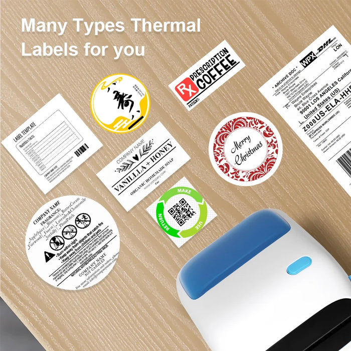 A6 thermal printer waybill address printer Zywell ZY910 cute 4inch shipping label thermal printer