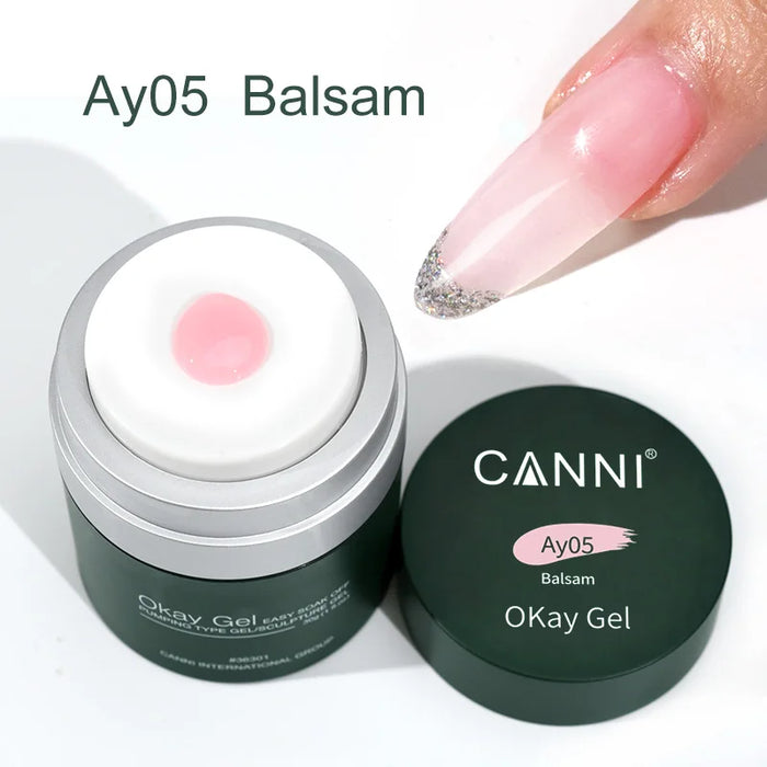 30g CANNI Okay UV Construction Gel Builder Nail Extension Air Pump Design Soak Off Nail Manicure Function  Korean Gel