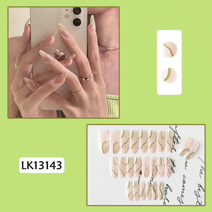 Designer ABS Pressed Nail Custom Box Packaging 2021 Pressed Nail Supplier Wholesale Trend Pressed Nail