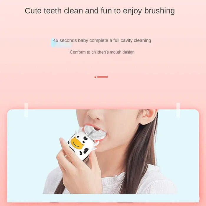 High Quality Durable Using Various Smart Cartoon Sonic Kids Children's Electric Toothbrush