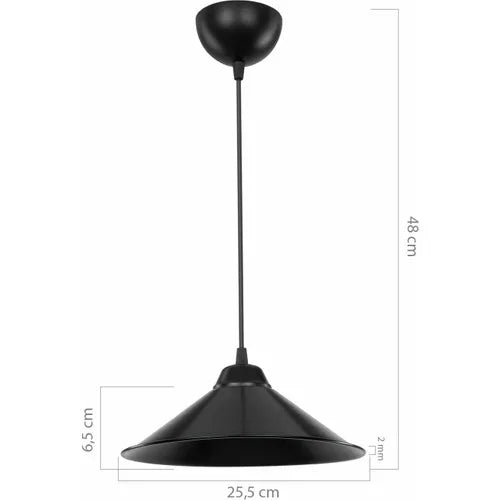 Modelight Maya Single Pendant Lamp Black stylish and simple design Home Office and can be used in rooms lighting