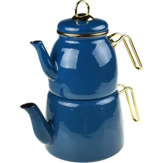 Tasev Miray Teapot Set Blue White Black green colors stylish and sturdy kitchen office home use convenient
