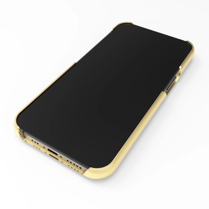 Callancity 24kt Gold Plated Luxury Phone Case Protective Cover for Iphone 13Mini/13/13Pro/13ProMax