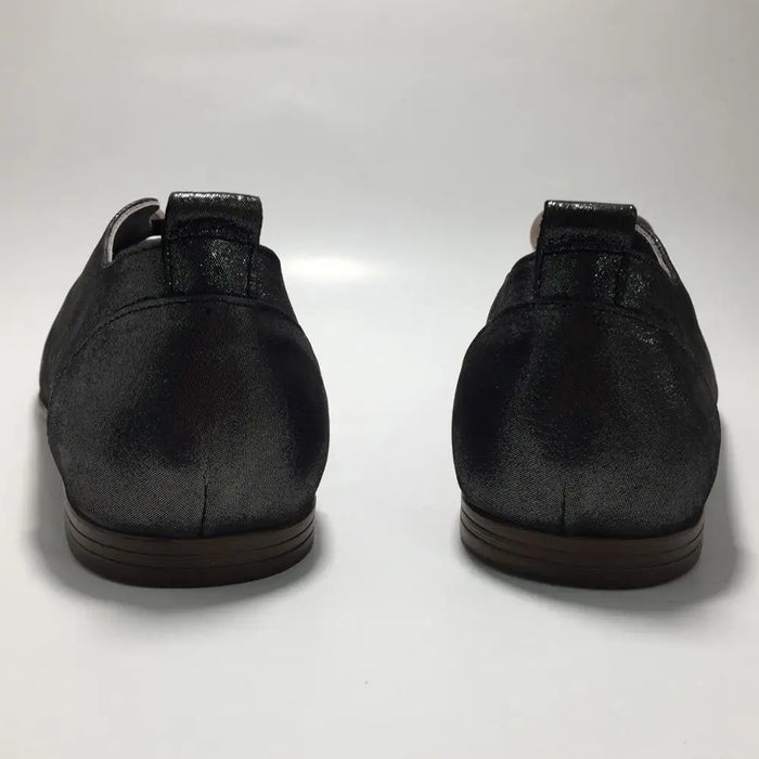 Women Genuine Leather Casual Black Shoes Spring Summer Fashion Lightweight and Comfortable Design Breathable Handmade Flat Shoes