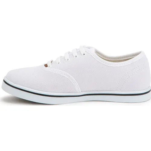 U.S. Polo Assn. Women 'S Shoes 50222044-VR013 women White daily use fashionable casual shoes solid fabric laced